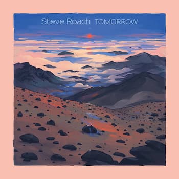cover of tomorrow, a pastel painted desert landscape